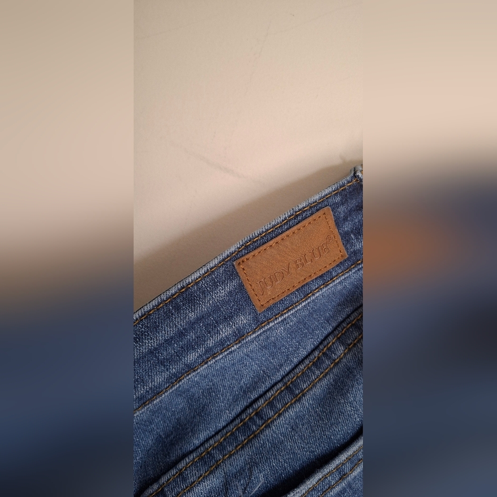 Judy Blue Indigo Denim Women's Jeans Relaxed Fit Sz 31 Boho Casual Travel Office - Picture 7 of 10